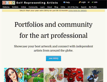 Tablet Screenshot of ebsqart.com